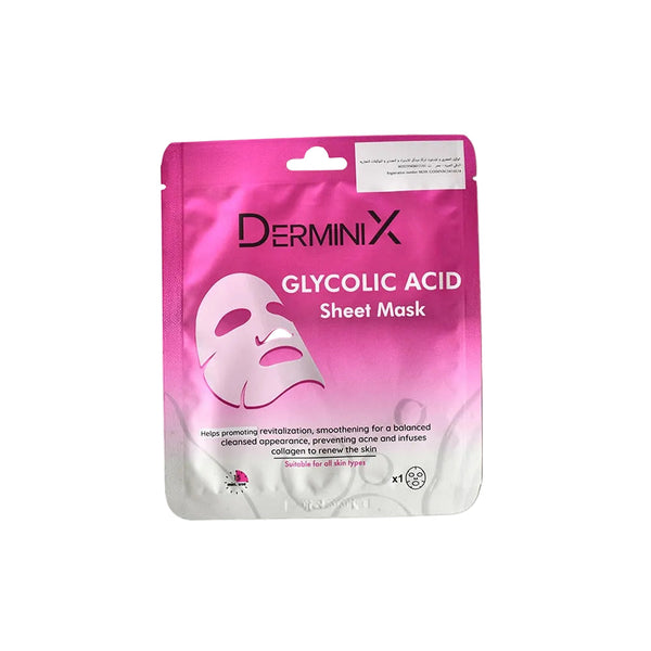 DerminiX Glycolic Acid Sheet Mask
