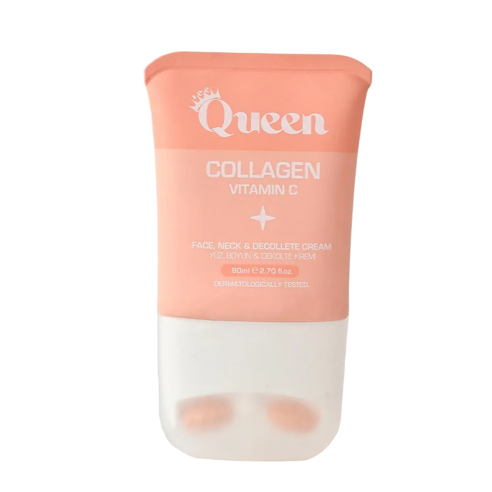 Queen Collagen + Vitamin C Face, Neck & Décolleté Cream