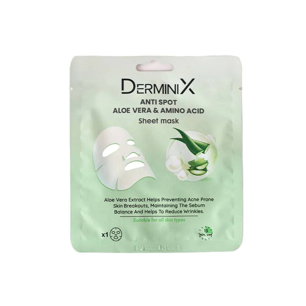 DerminiX Anti Spot Aloe Vera & Amino Acid Sheet Mask