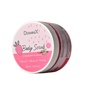 Derminix Strawberry & Vanilla Body Scrub