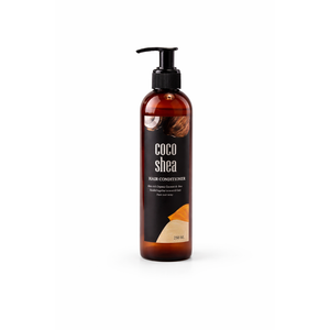 Coco Shea Nourishing Conditioner - Blended Coconut Oil & Shea Butter - For Normal , Frizzy, Dry & Damaged Hair