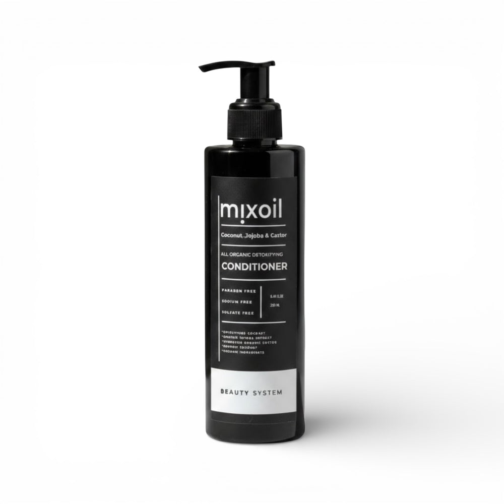 MixOil Castor Nourishing Conditioner - Castor, Coconut & Jojoba Oil Blend - For Hair Loss & Dry Hair