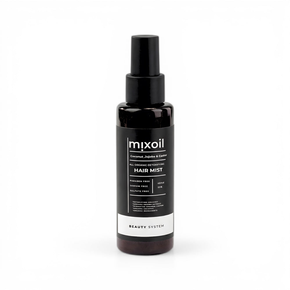 MixOil Castor Hair Mist - Castor, Coconut & Jojoba Oil Blend - Light Hair Fragrance