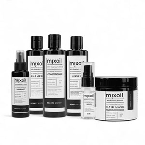 MixOil Rosemary Care Bundle - Rosemary & Almond Oil Blend - For Hair Loss & Oily Hair