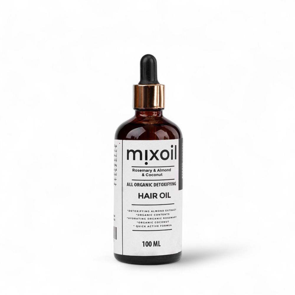 MixOil Rosemary Hair Oil - Rosemary & Almond Oil Blend - For Hair Loss & Oily Hair