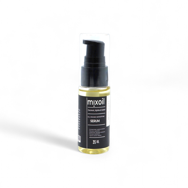 MixOil Castor Hair Serum - Castor, Coconut & Jojoba Oil Blend - For Hair Loss & Dry Hair