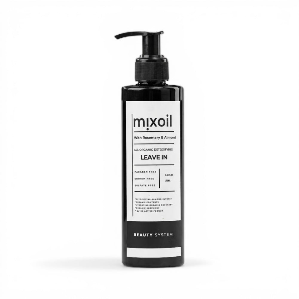 MixOil Rosemary Leave-In Cream - Rosemary & Almond Oil Blend - For Hair Loss & Oily Hair